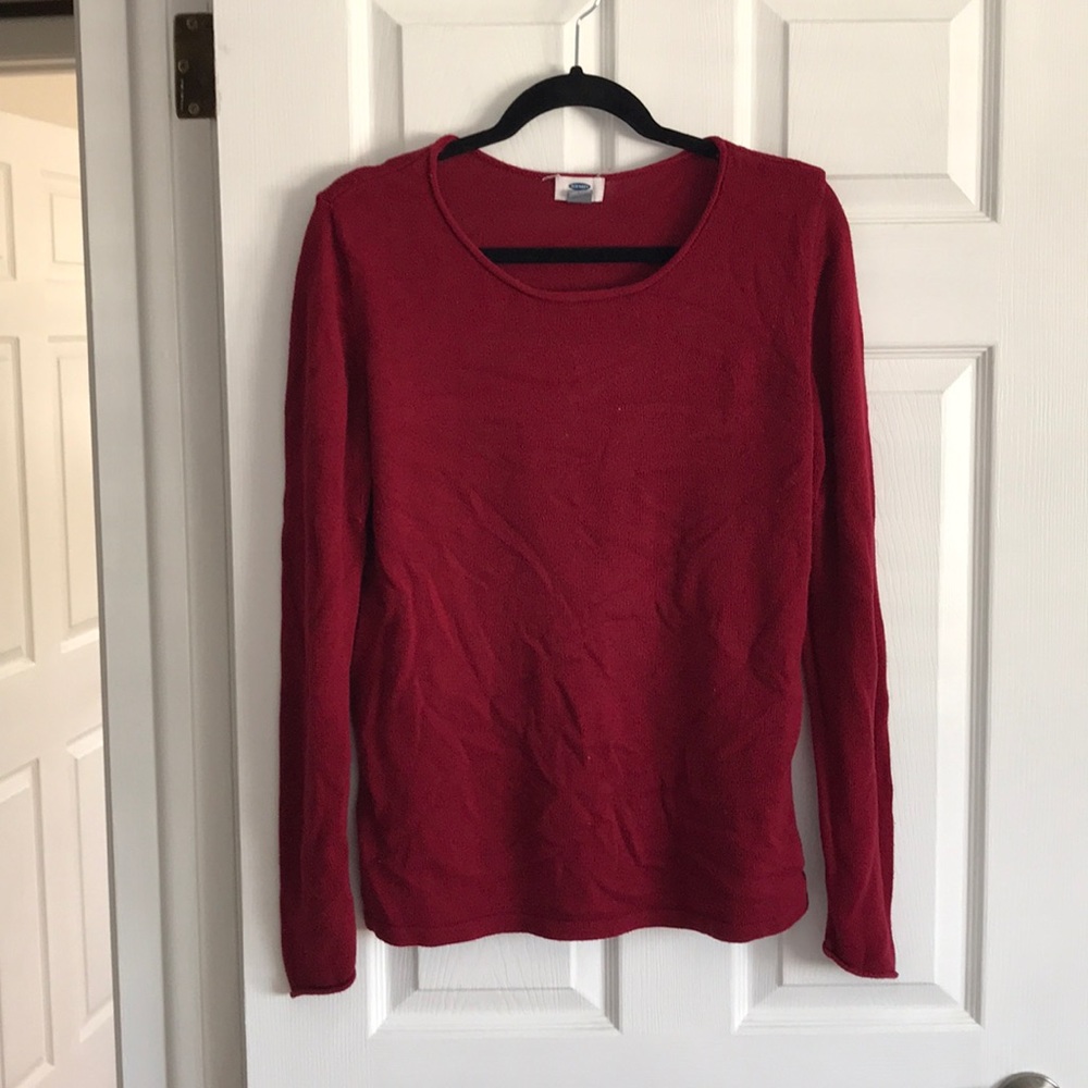 Red Knit Sweater